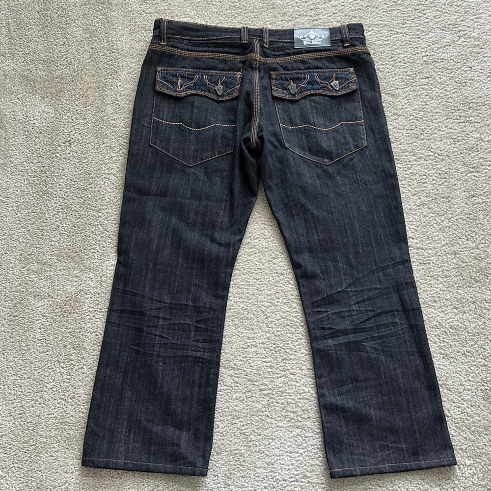 Blac Label Premium Jeans Mens 38 Embroidered Dark
Denim Streetwear 38×28.5